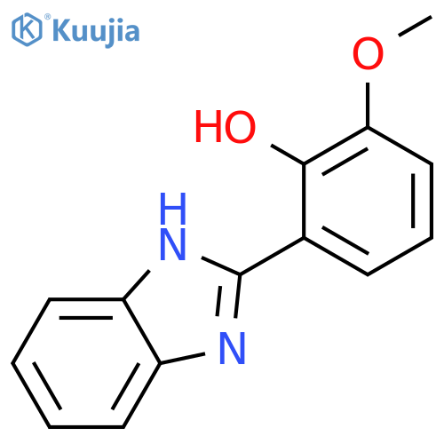 PHENOL, 2-(1H-BENZIMIDAZOL-2-YL)-6-METHOXY- structure