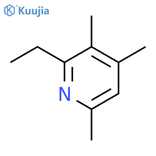 Pyridine, 2-ethyl-3,4,6-trimethyl- structure