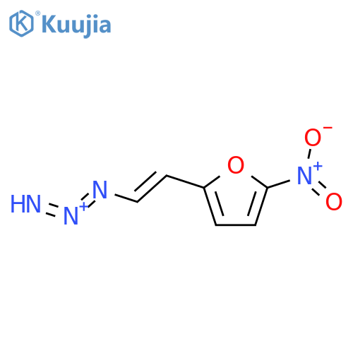 (E)-2-(5-nitrofuran-2-yl)ethenyl azide structure