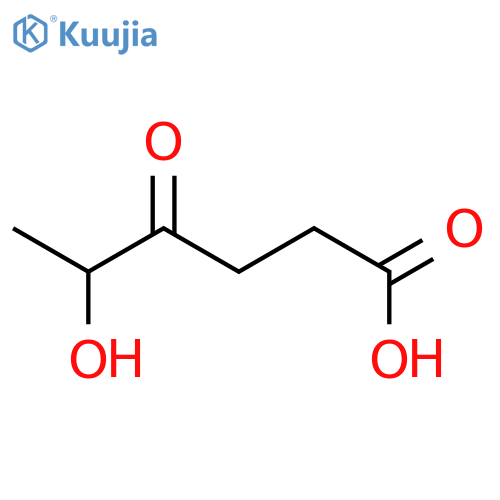 Hexanoic acid,5-hydroxy-4-oxo- structure