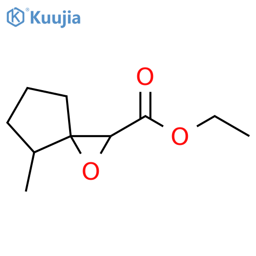 1-Oxaspiro[2.4]heptane-2-carboxylic acid, 4-methyl-, ethyl ester structure