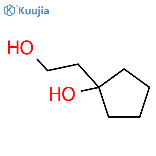 1-(2-Hydroxyethyl)cyclopentanol structure