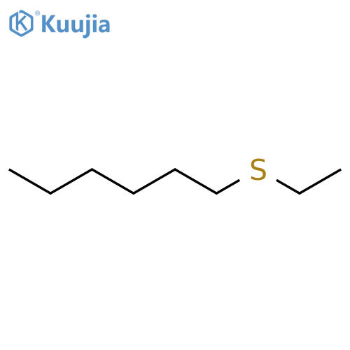 Hexane, 1-(ethylthio)- structure