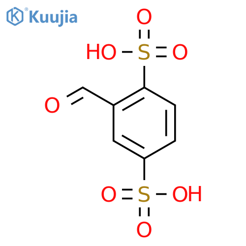 2-Formyl-1,4-benzenedisulfonic acid structure