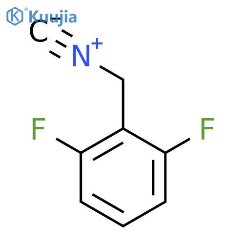 1,3-difluoro-2-(isocyanomethyl)benzene structure