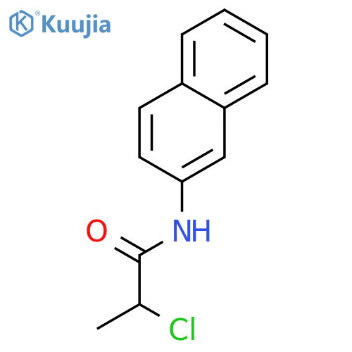 2-chloro-N-2-naphthylpropanamide structure