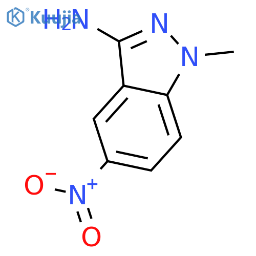 1-Methyl-5-nitro-1H-indazol-3-amine structure