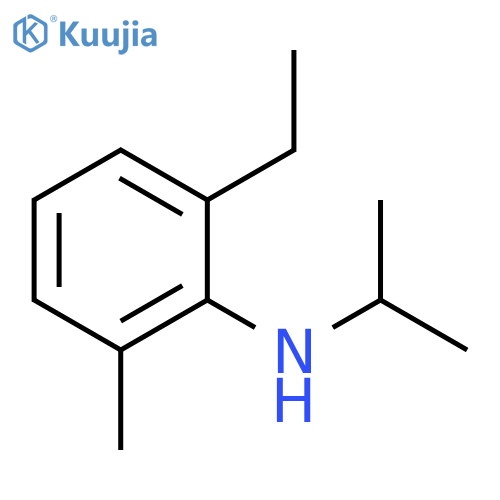 2-ethyl-6-methyl-N-(propan-2-yl)aniline structure