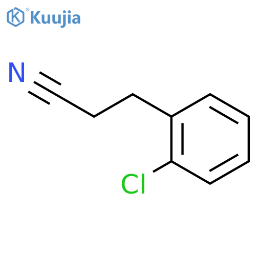 3-(2-Chlorophenyl)propanenitrile structure
