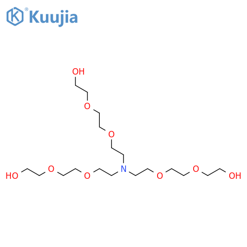 3,6,12,15-Tetraoxa-9-azaheptadecane-1,17-diol, 9-[2-[2-(2-hydroxyethoxy)ethoxy]ethyl]- structure