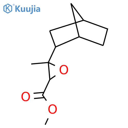 Methyl 3-{bicyclo[2.2.1]heptan-2-yl}-3-methyloxirane-2-carboxylate structure