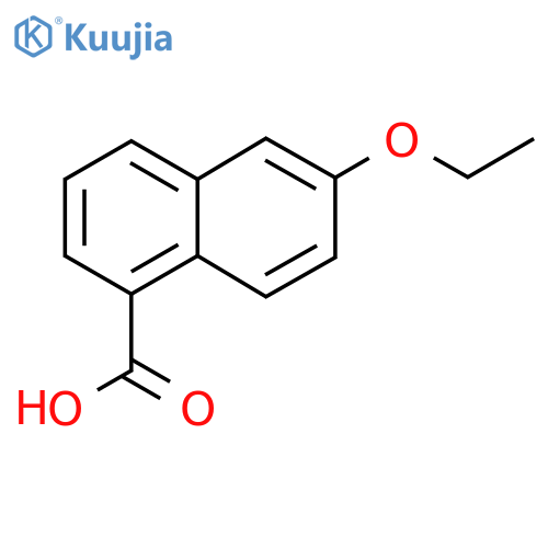 6-Ethoxynaphthalene-1-carboxylic acid structure