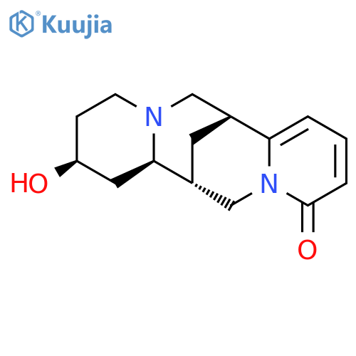 7,14-Methano-2H,11H-dipyrido[1,2-a:1',2'-e][1,5]diazocin-11-one,1,3,4,6,7,13,14,14a-octahydro-2-hydroxy-, (2S,7R,14R,14aR)- structure