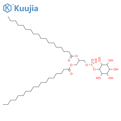 3-Phosphatidylinositol; Glycerol 1,2-dioctadecanoate 3-phosphoinositol structure