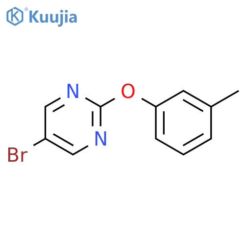 5-Bromo-2-(M-Tolyloxy)Pyrimidine structure
