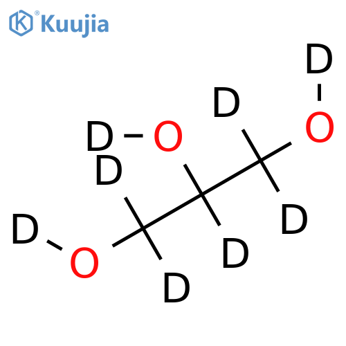 glycerol-d8 structure