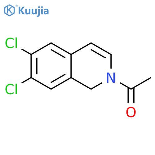 1-(6,7-Dichloroisoquinolin-2(1H)-yl)ethan-1-one structure