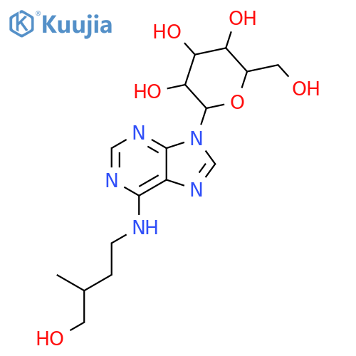 Dihydrozeatin 9-Glucoside structure