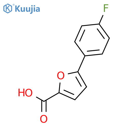 5-(4-fluorophenyl)furan-2-carboxylic Acid structure
