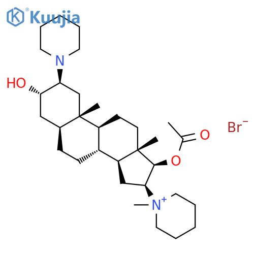 3-Desacetyl Vecuronium Bromide structure