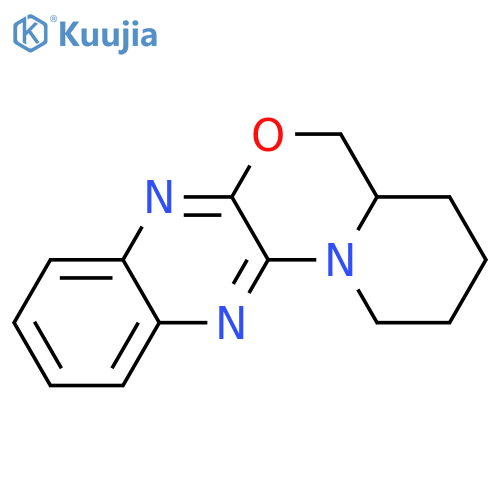 1,2,3,4,4A,5-HEXAHYDROPYRIDO[1',2':4,5][1,4]OXAZINO[2,3-B]QUINOXALINE structure