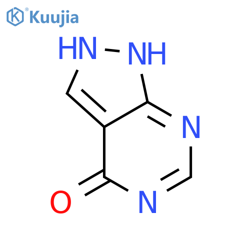 4H-Pyrazolo[3,4-d]pyrimidin-4-one,1,2-dihydro- structure