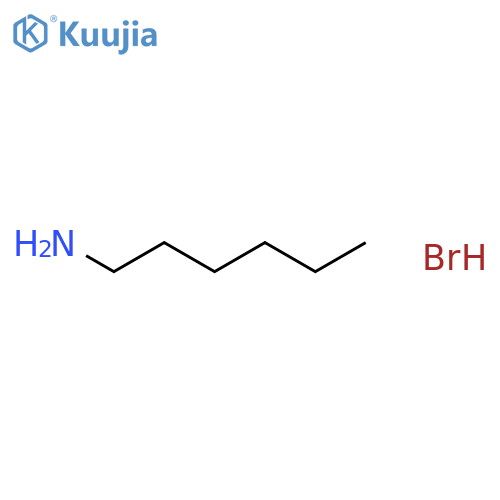 1-Hexanamine, hydrobromide structure