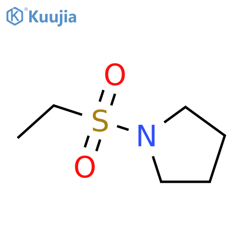 1-(ethanesulfonyl)pyrrolidine structure