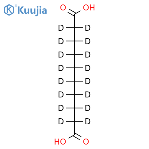 1,10-Decanedioic-d16 Acid structure