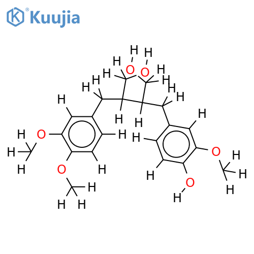 (-)-secoisolariciresinol 4"-O-methyl ether structure