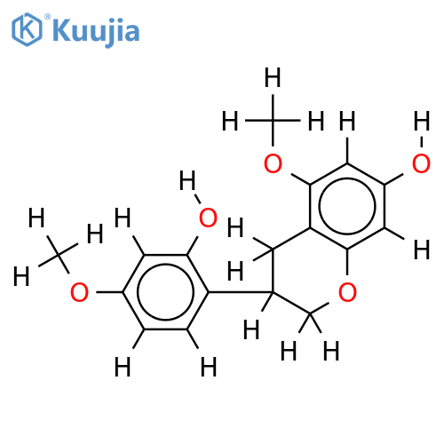 4',5-Di-Me ether-2',4',5,7-Tetrahydroxyisoflavan structure