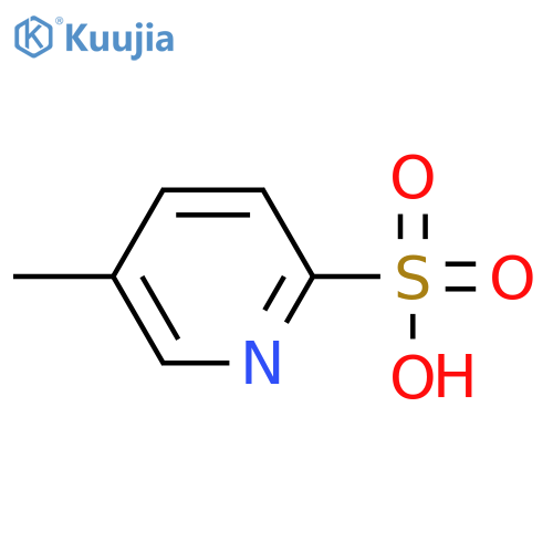 2-Pyridinesulfonicacid, 5-methyl- structure