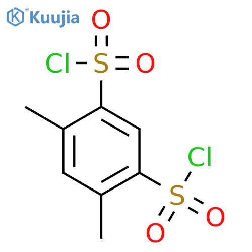 1,3-Benzenedisulfonyl dichloride, 4,6-dimethyl- structure