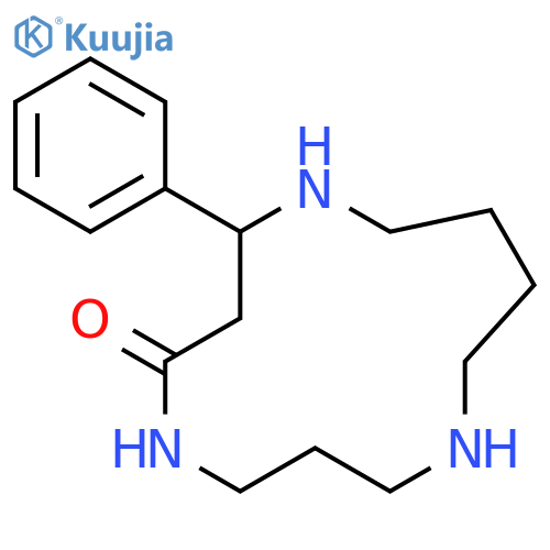 1,5,9-Triazacyclotridecan-4-one, 2-phenyl- structure
