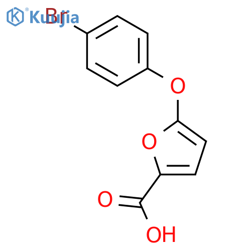 5-(4-Bromophenoxy)-2-Furoic Acid structure