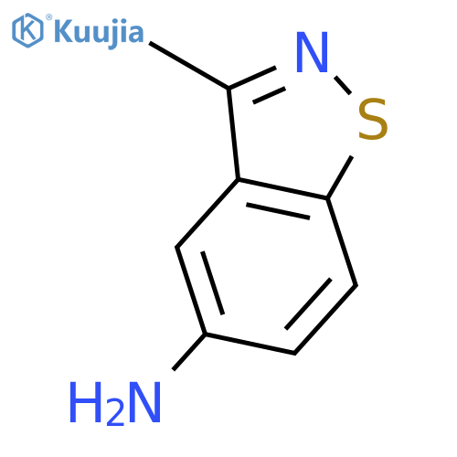 1,2-Benzisothiazol-5-amine,3-methyl- structure
