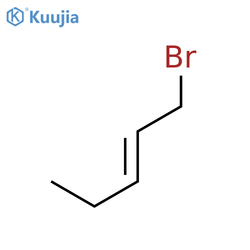 2-Pentene, 1-bromo-, (Z)- structure