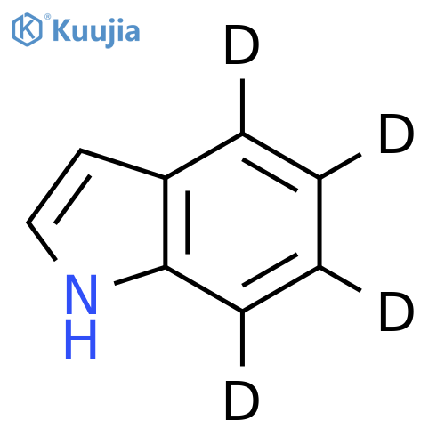 Indole-4,5,6,7-d4 structure