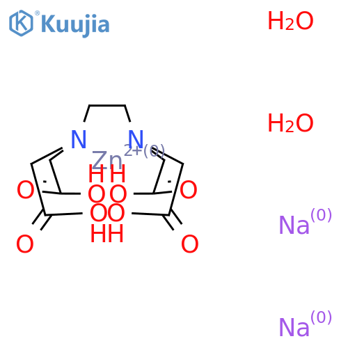 ZINCDISODIUMEDTADIHYDRATE structure