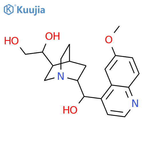 Cinchonan-9,10,11-triol,10,11-dihydro-6'-methoxy-, (8a,9R,10R)- (9CI) structure