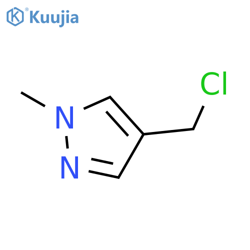 4-(Chloromethyl)-1-methyl-1H-pyrazole structure