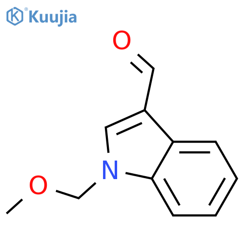 1-(methoxymethyl)-1H-indole-3-carbaldehyde structure