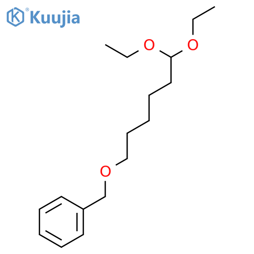 Benzene,[[(6,6-diethoxyhexyl)oxy]methyl]- structure