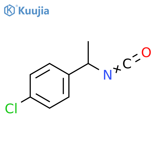 1-chloro-4-(1-isocyanatoethyl)benzene structure