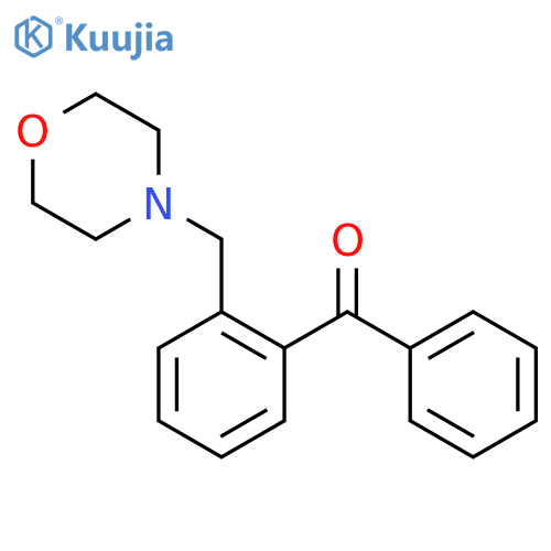 2-(Morpholinomethyl)benzophenone structure