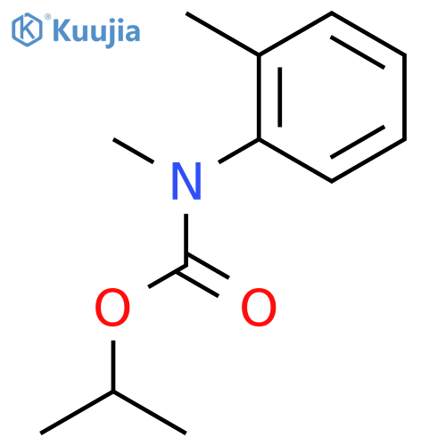 propan-2-yl methyl(2-methylphenyl)carbamate structure