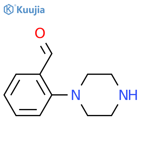 2-(Piperazin-1-yl)benzaldehyde structure