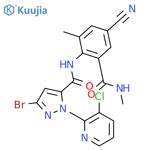 Cyantraniliprole structure