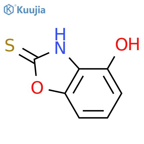 4-Hydroxybenzooxazole-2(3H)-thione structure