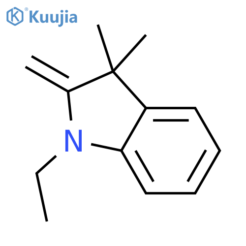 1-Ethyl-3,3-dimethyl-2-methyleneindoline structure